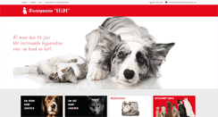 Desktop Screenshot of dierenpensioneelde.nl