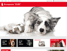 Tablet Screenshot of dierenpensioneelde.nl